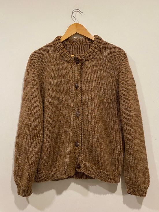 Vintage Sweaters - VINTAGE Handmade cardigan sweater
